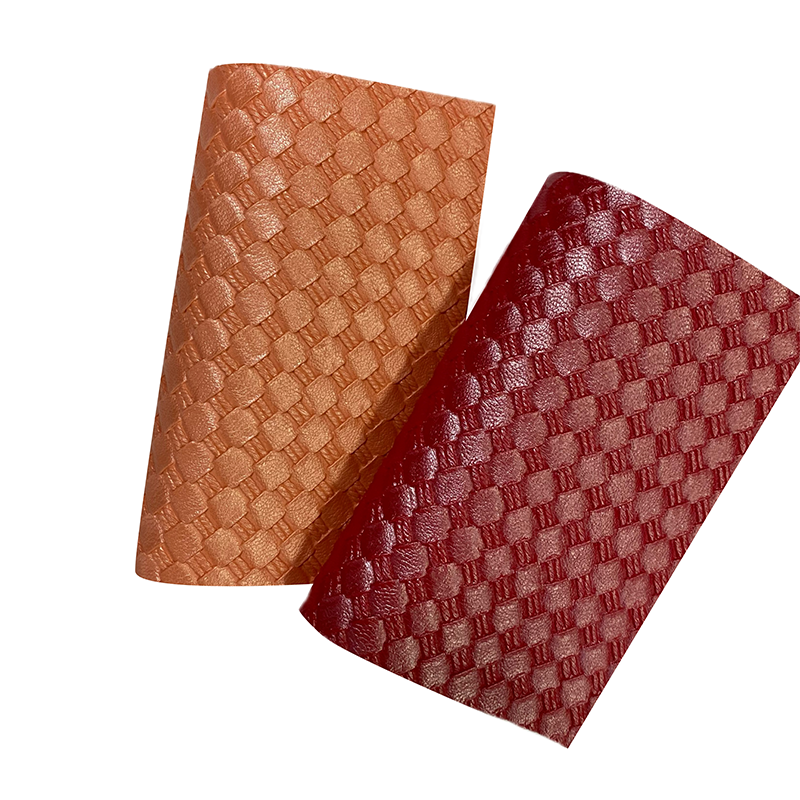 Pattern ng tirintas PVC synthetic leather para sa dekorasyon